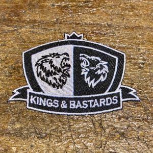 Kings & Bastards - Patch (7,5 cm x 5,5 cm)