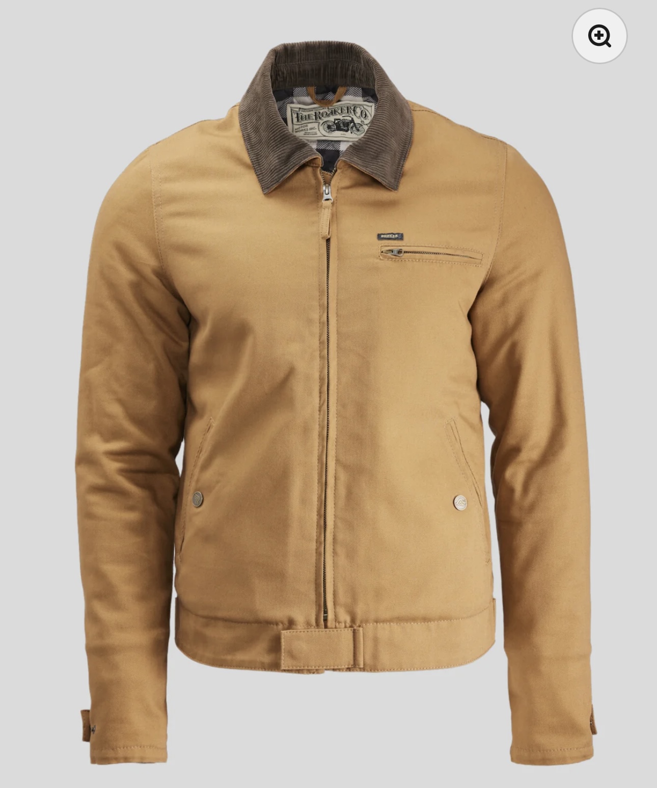Canvas Deck Jacket (Tobaco Brown)