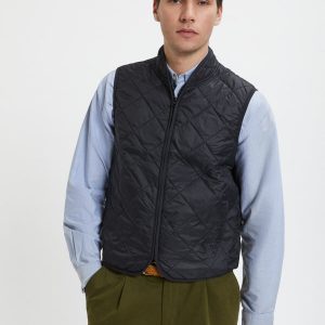 Baracuta Weste Quilted (Black)