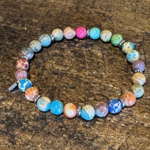 Armband Bunt (Perlen 8 mm)