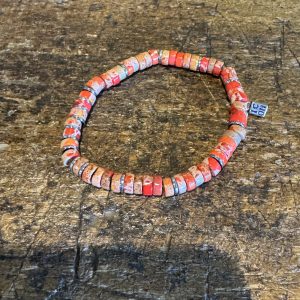 Armband Orange (Perlenscheiben 5mm)