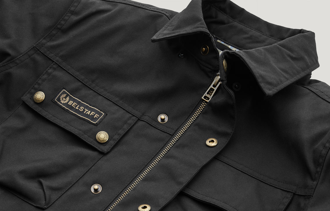 Belstaff - Mansion Shirt (Black) – Bild 3