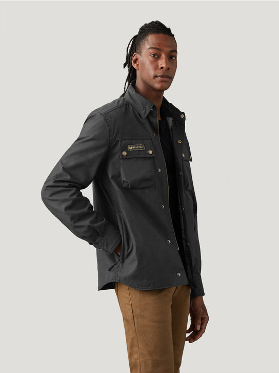 Belstaff - Mansion Shirt (Black) – Bild 5